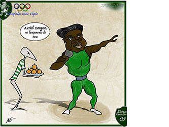 Olympics 2020 Auriol&nbsp;Dongmo